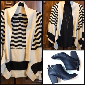 🔹CHARLOTTE RUSSE🔹 knit cape/shrug